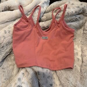 Five dancewear Pink Crop Top